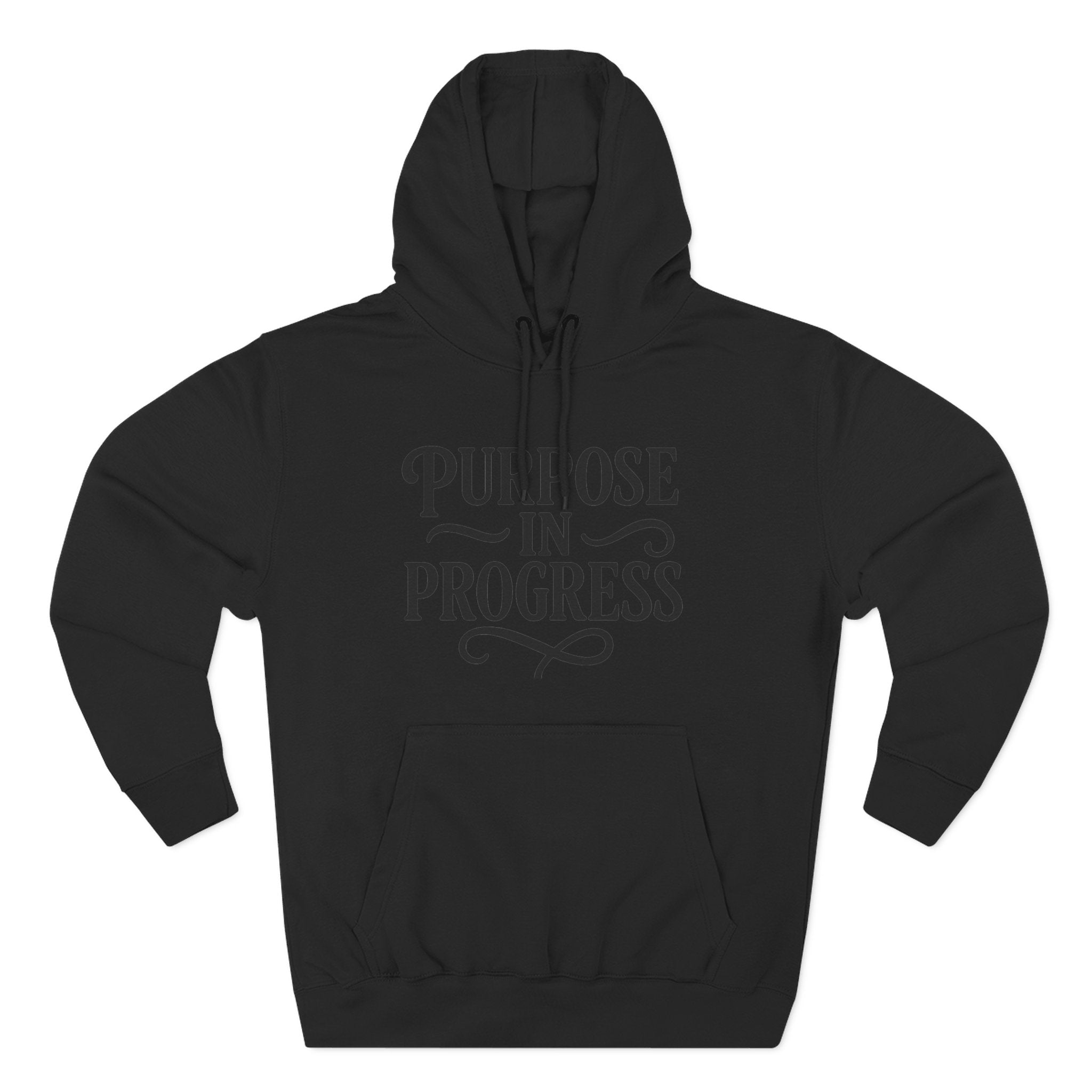 Purpose In Progress Hoodie — Inspirational Motivational Pullover