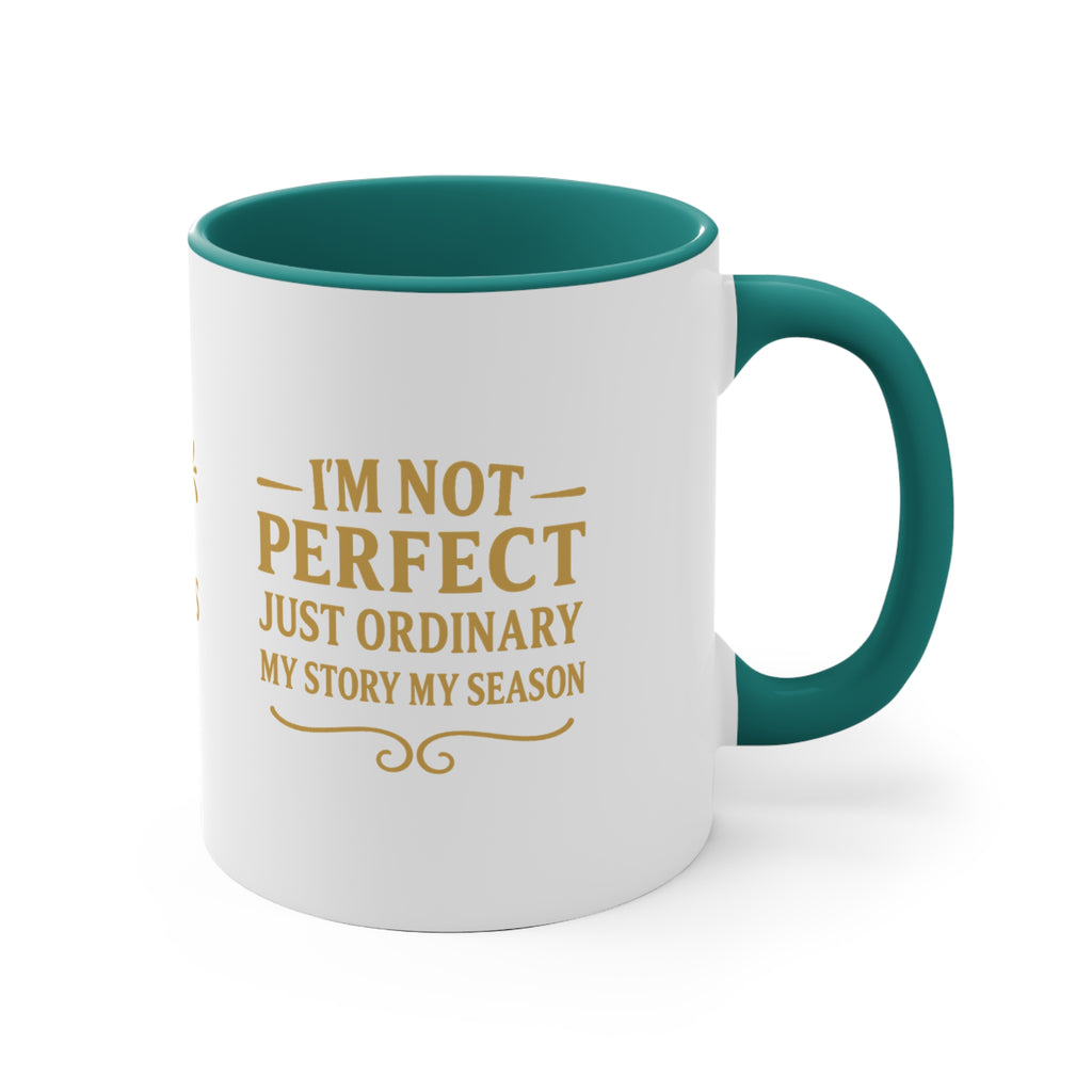 Inspirational Faith Mug — "Promise Keeper, Trust the Process" Accent Coffee Cup