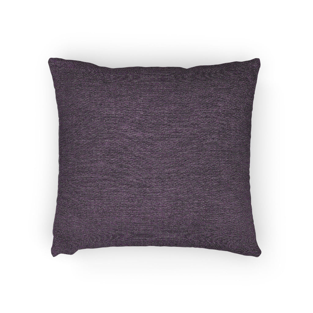 Woven Pillow - Textured Heathered Throw Cushion for Cozy Modern Home