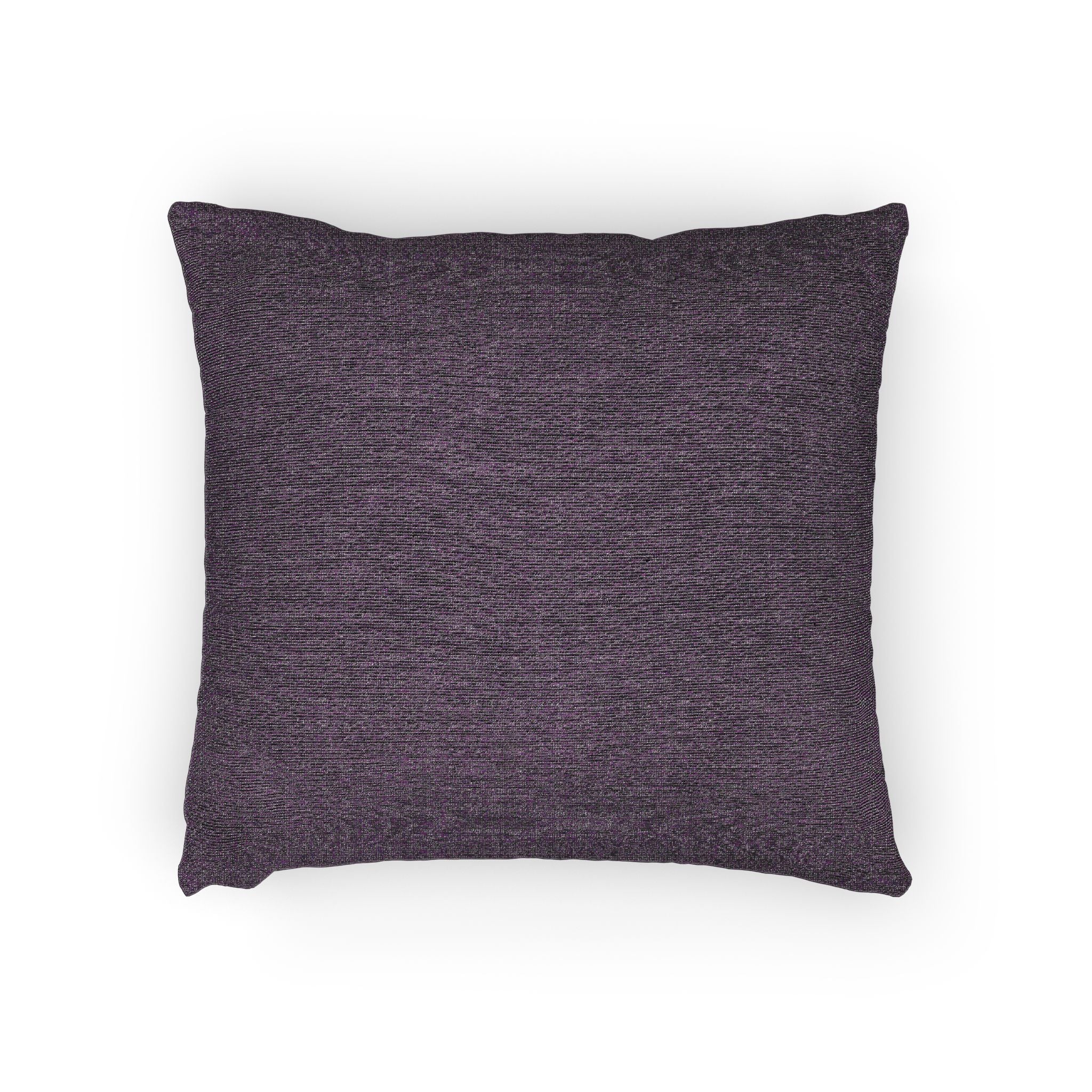 Woven Pillow - Textured Heathered Throw Cushion for Cozy Modern Home