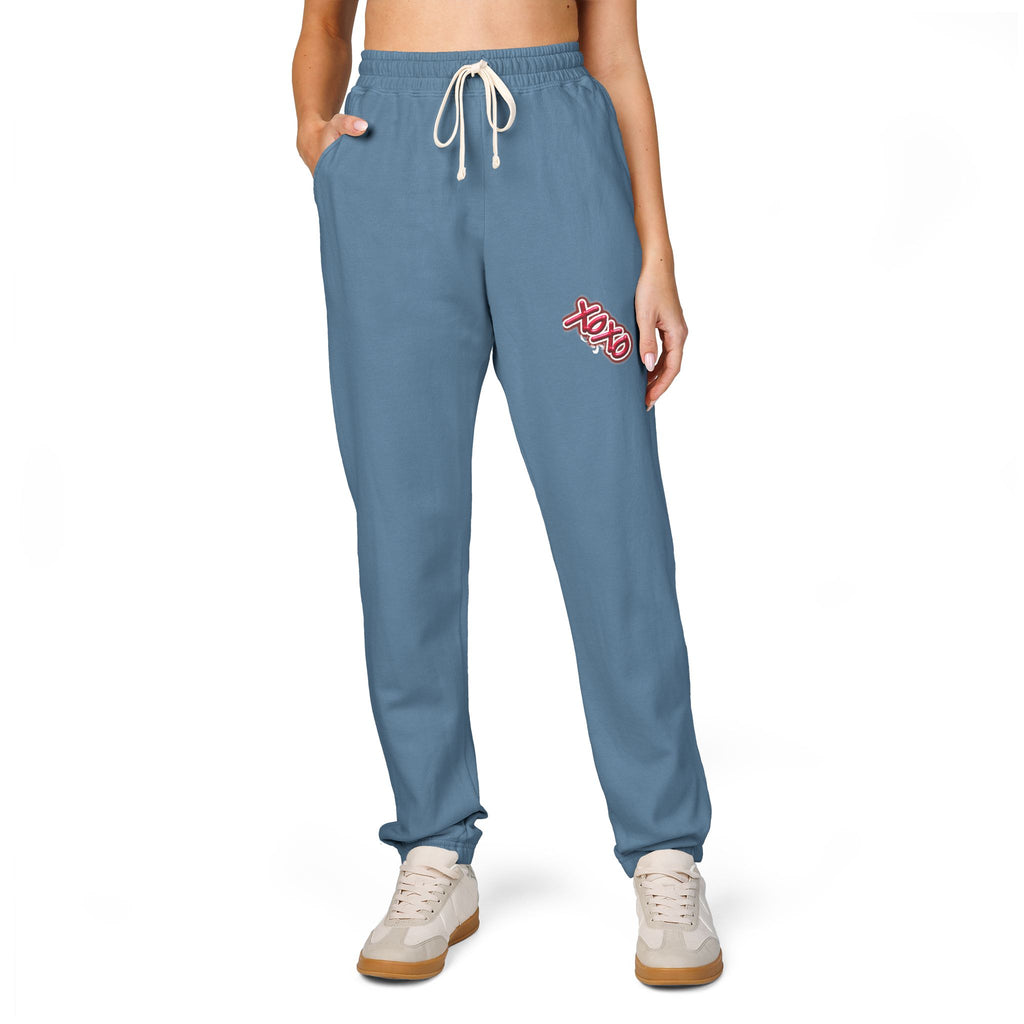 XO XO Joggers – Garment-Dyed Fleece Sweatpants | Cozy Everyday Comfort