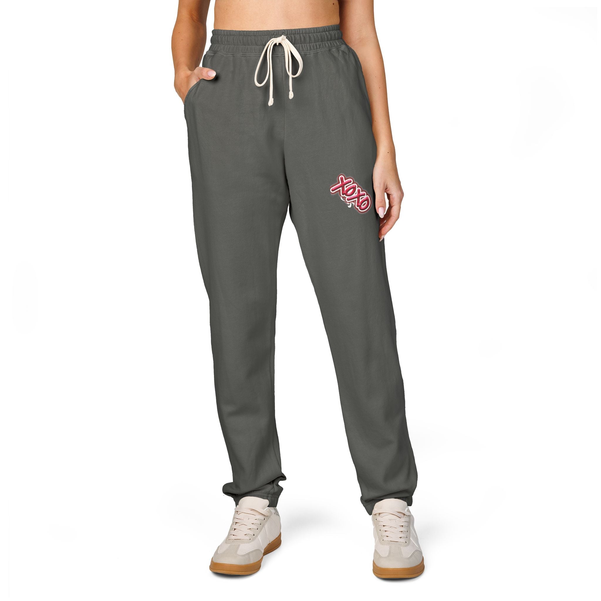 XO XO Joggers – Garment-Dyed Fleece Sweatpants | Cozy Everyday Comfort