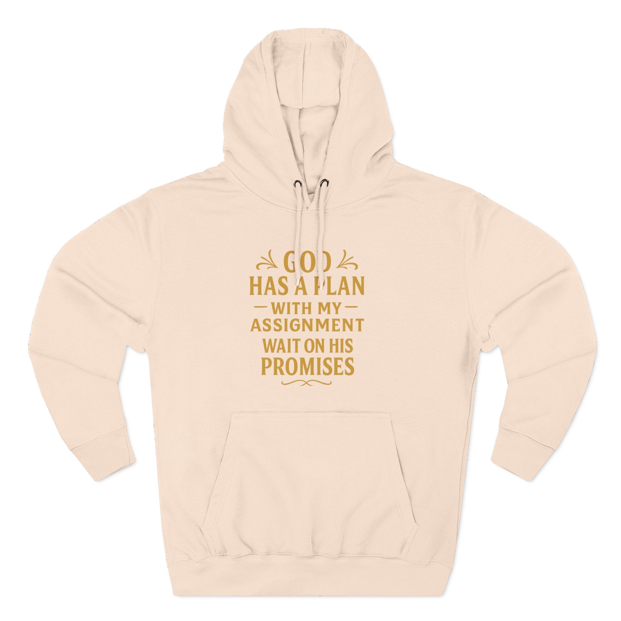 God Has A Plan Hoodie - Christian Inspirational Faith Motivational Pullover