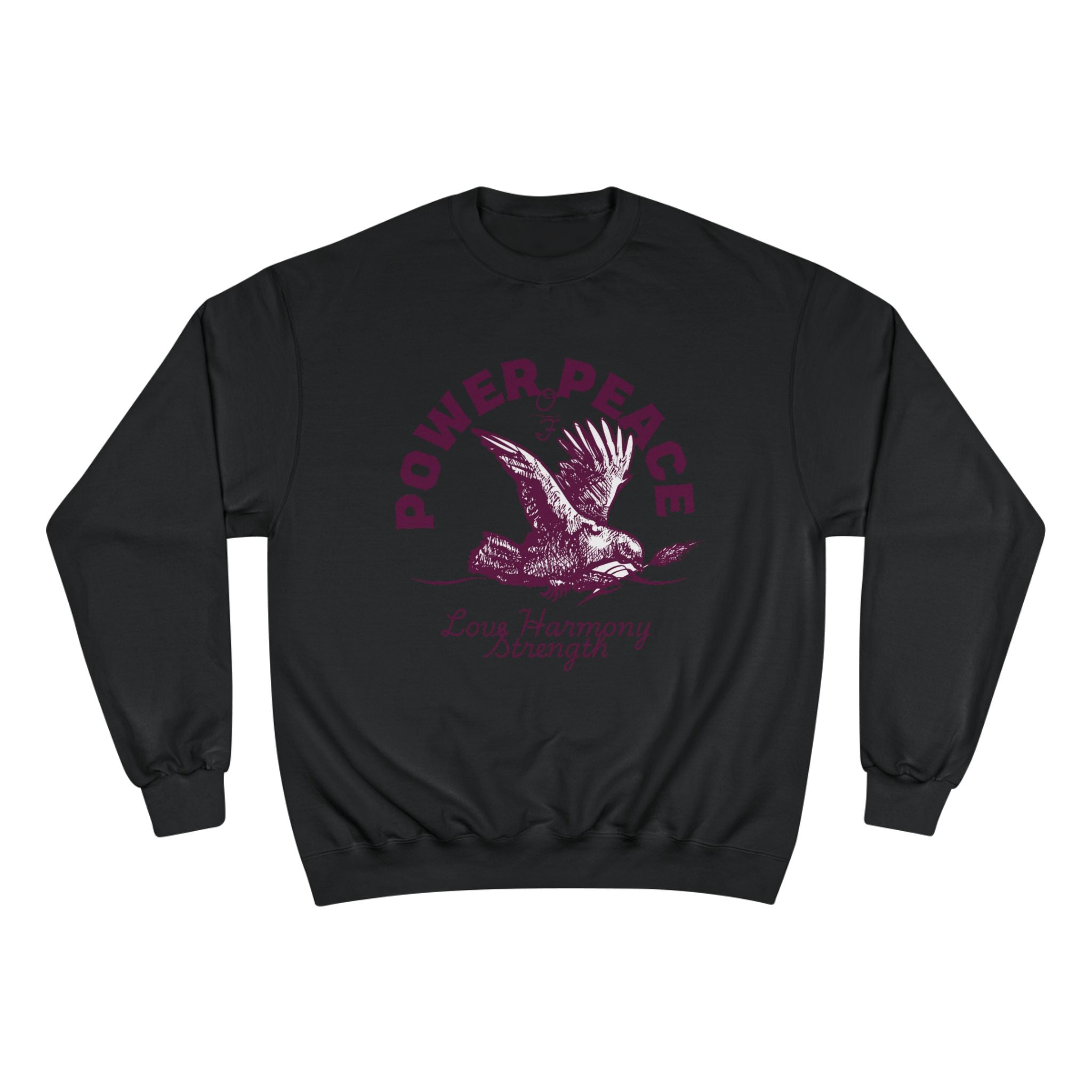 POWER • PEACE — MSMS™ Unisex Premium Crewneck Sweatshirt