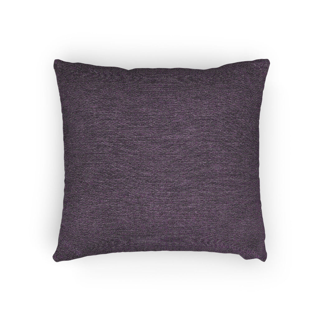 Woven Pillow - Textured Heathered Throw Cushion for Cozy Modern Home