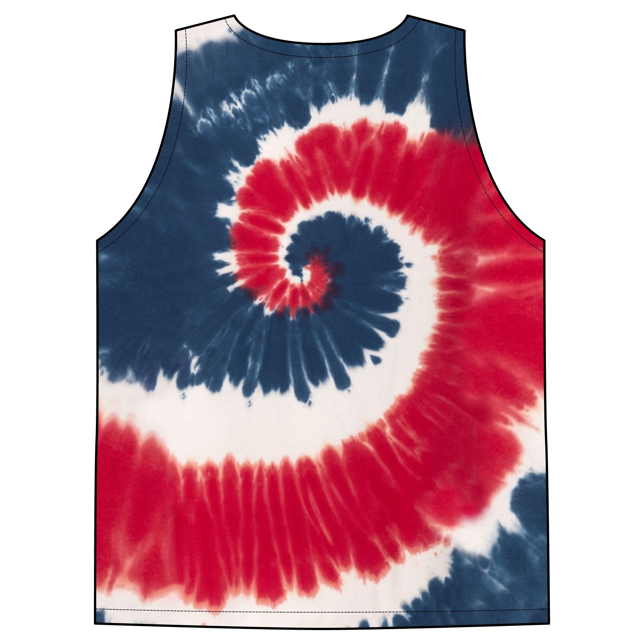 Unisex Tie-Dye Tank Top