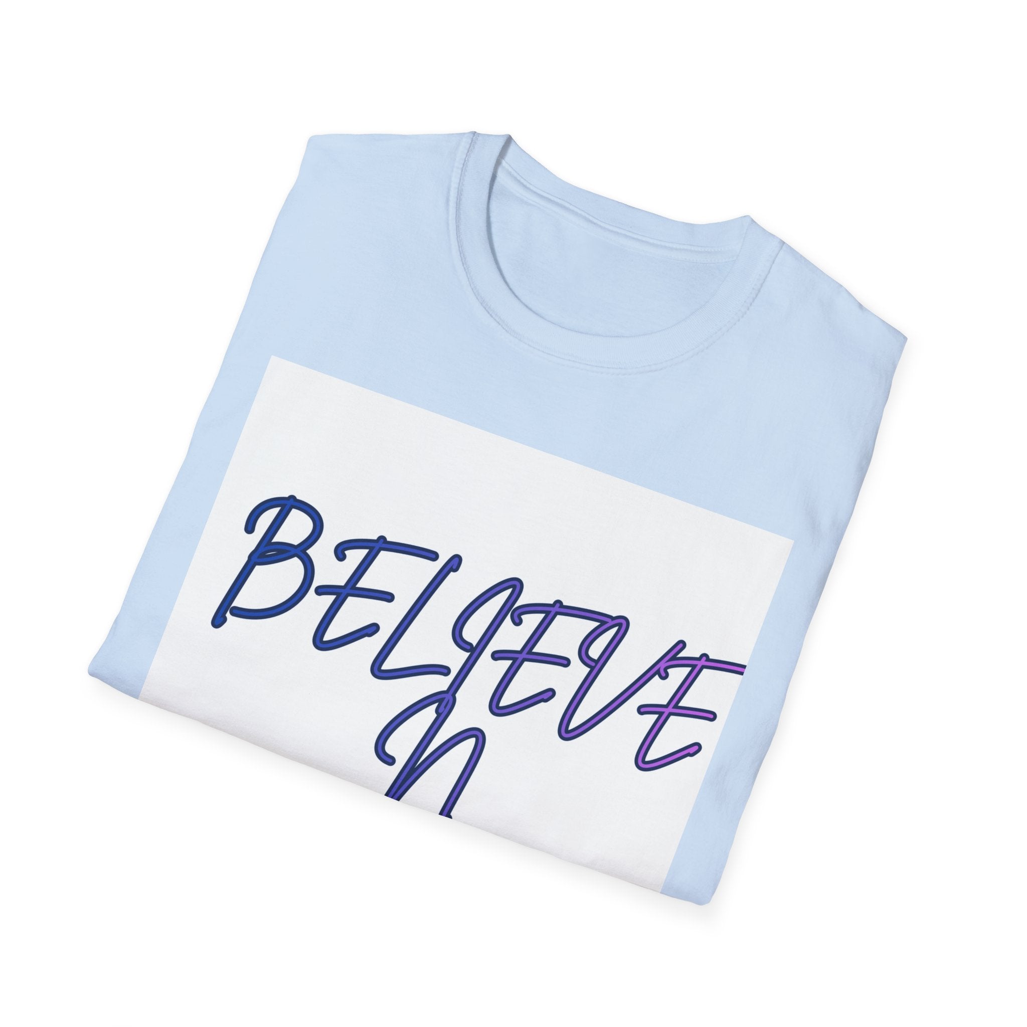 Unisex Softstyle T-Shirt- Believe N Yuself