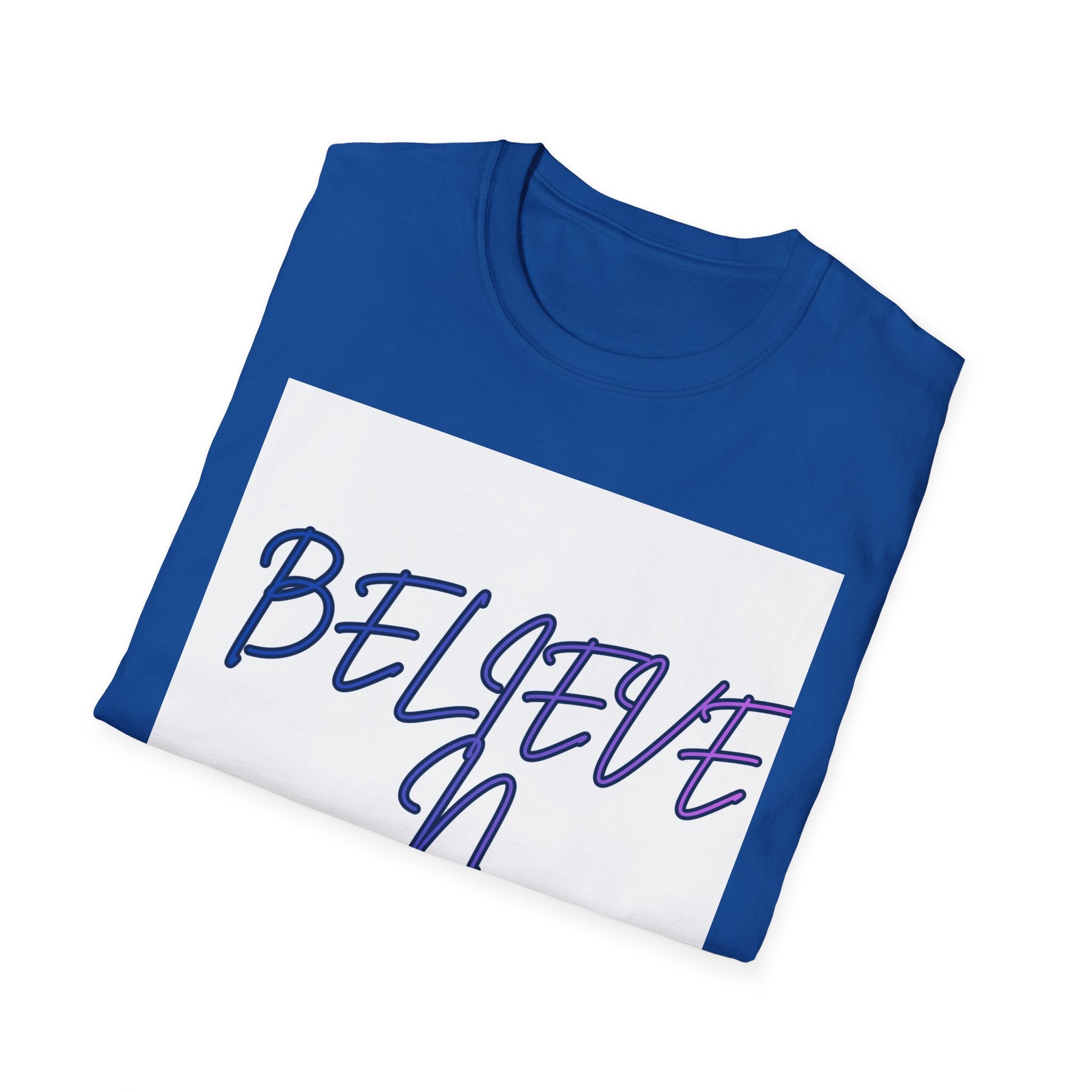 Unisex Softstyle T-Shirt- Believe N Yuself
