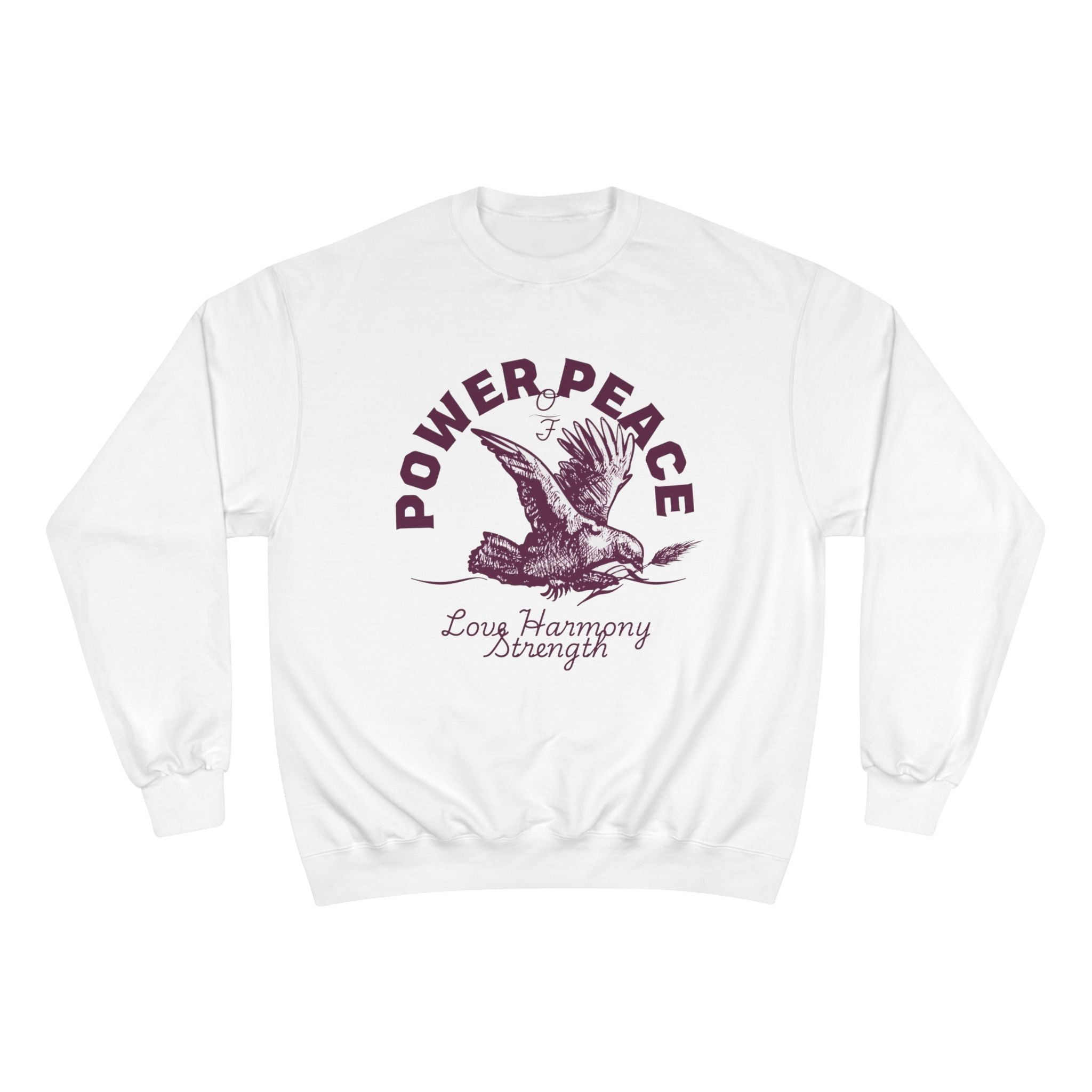 POWER • PEACE — MSMS™ Unisex Premium Crewneck Sweatshirt