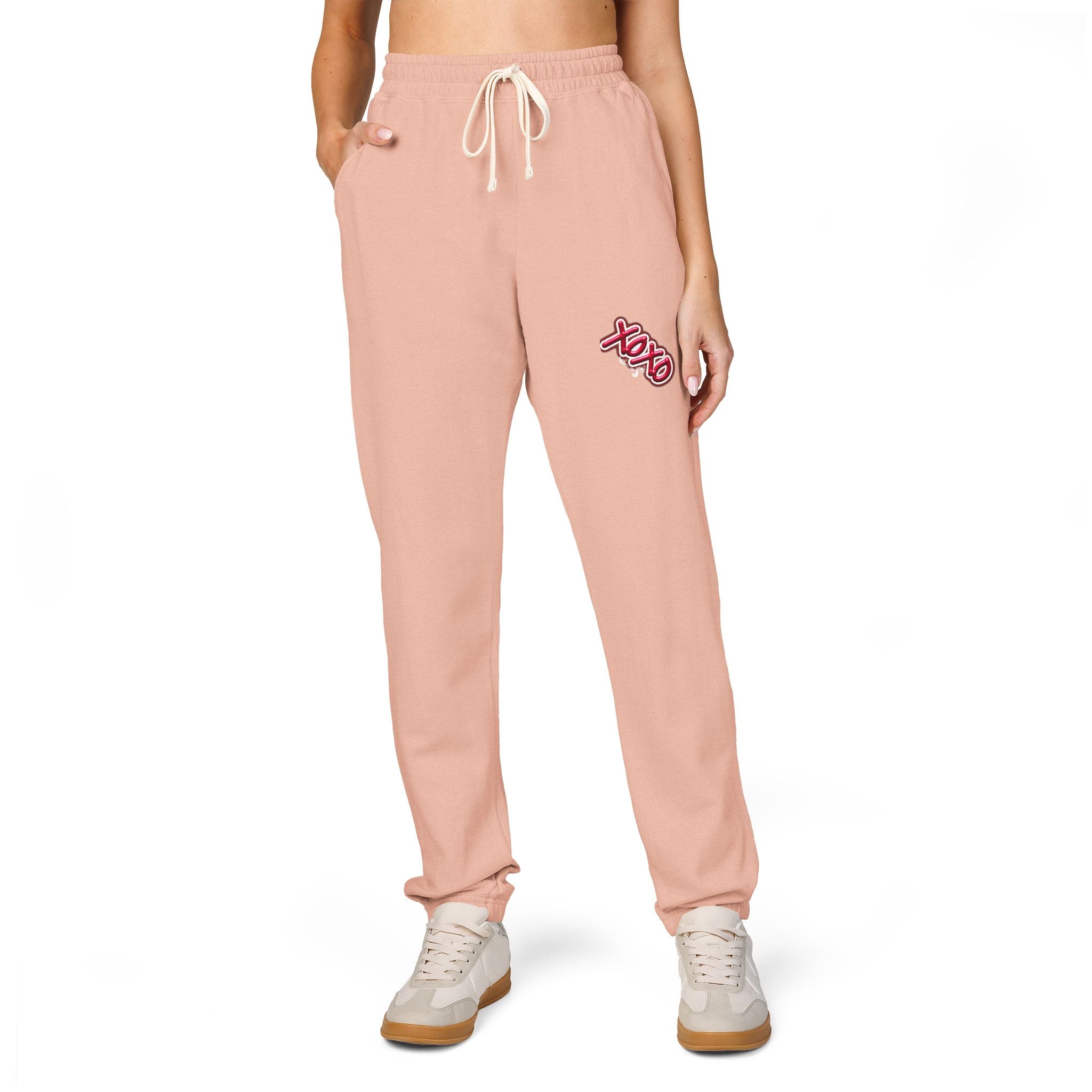 XO XO Joggers – Garment-Dyed Fleece Sweatpants | Cozy Everyday Comfort