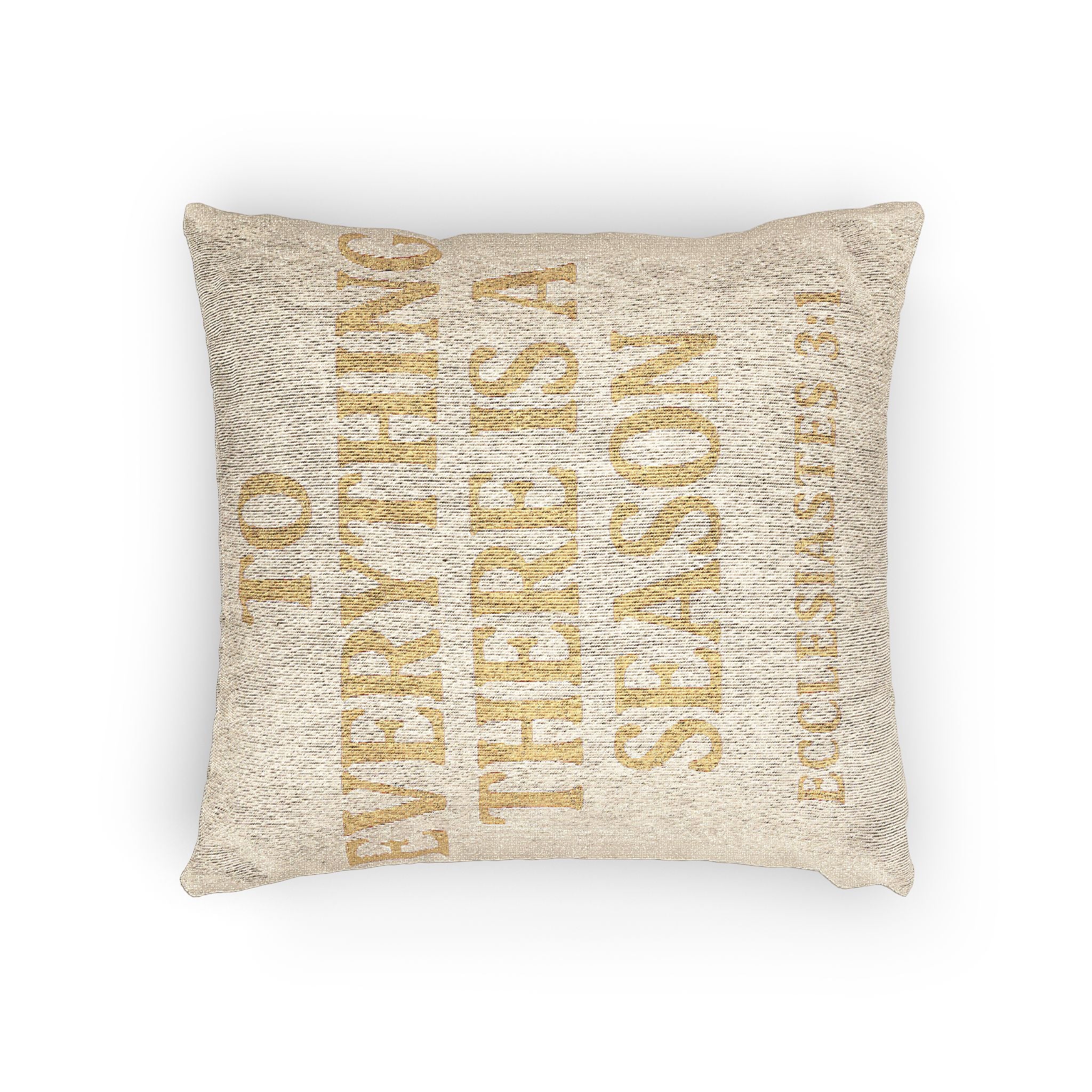 Woven Pillow — "To Everything There Is a Season" Ecclesiastes 3:1 Decorative Throw Pillow