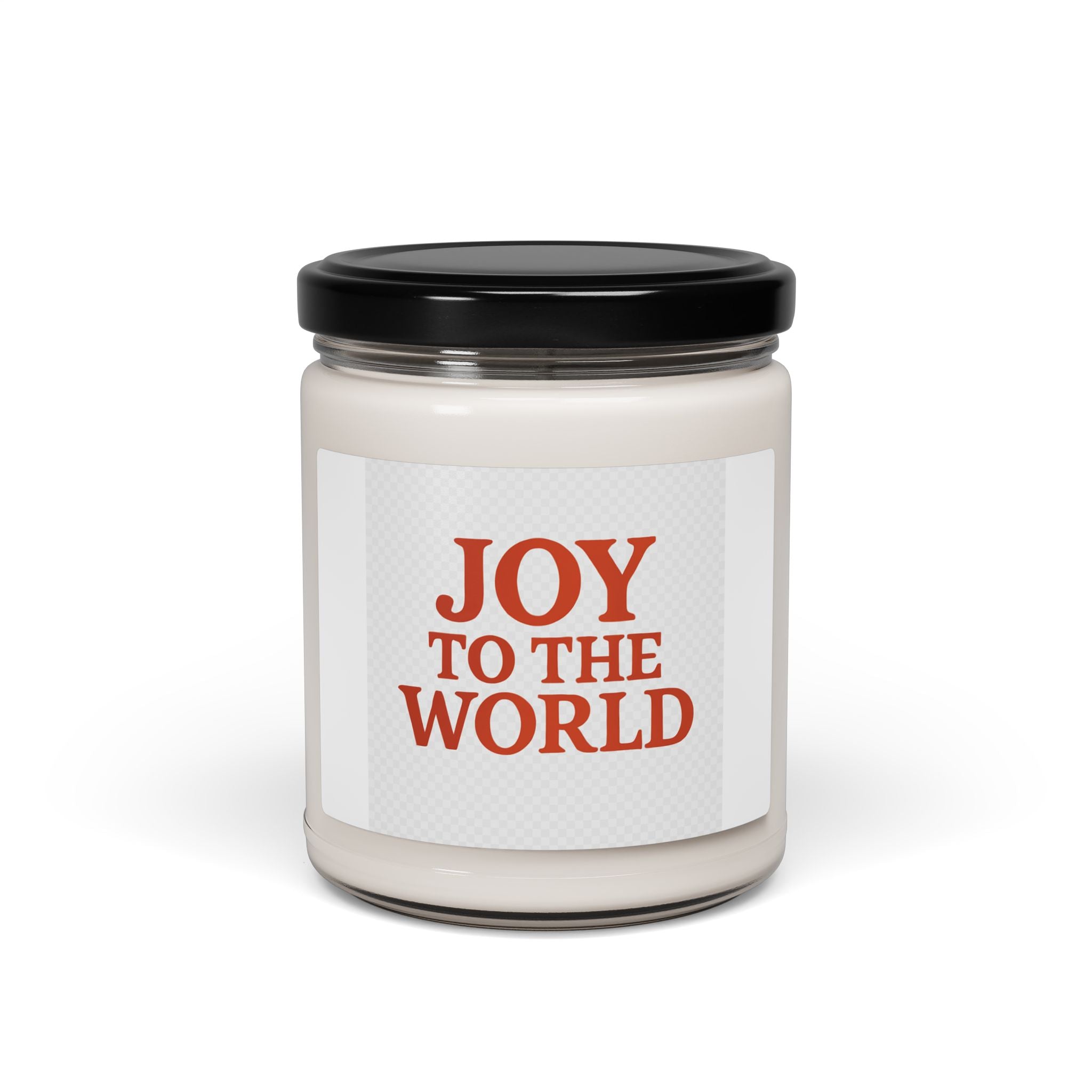 Joy to the World Soy Candle — 9oz Holiday Scented Jar