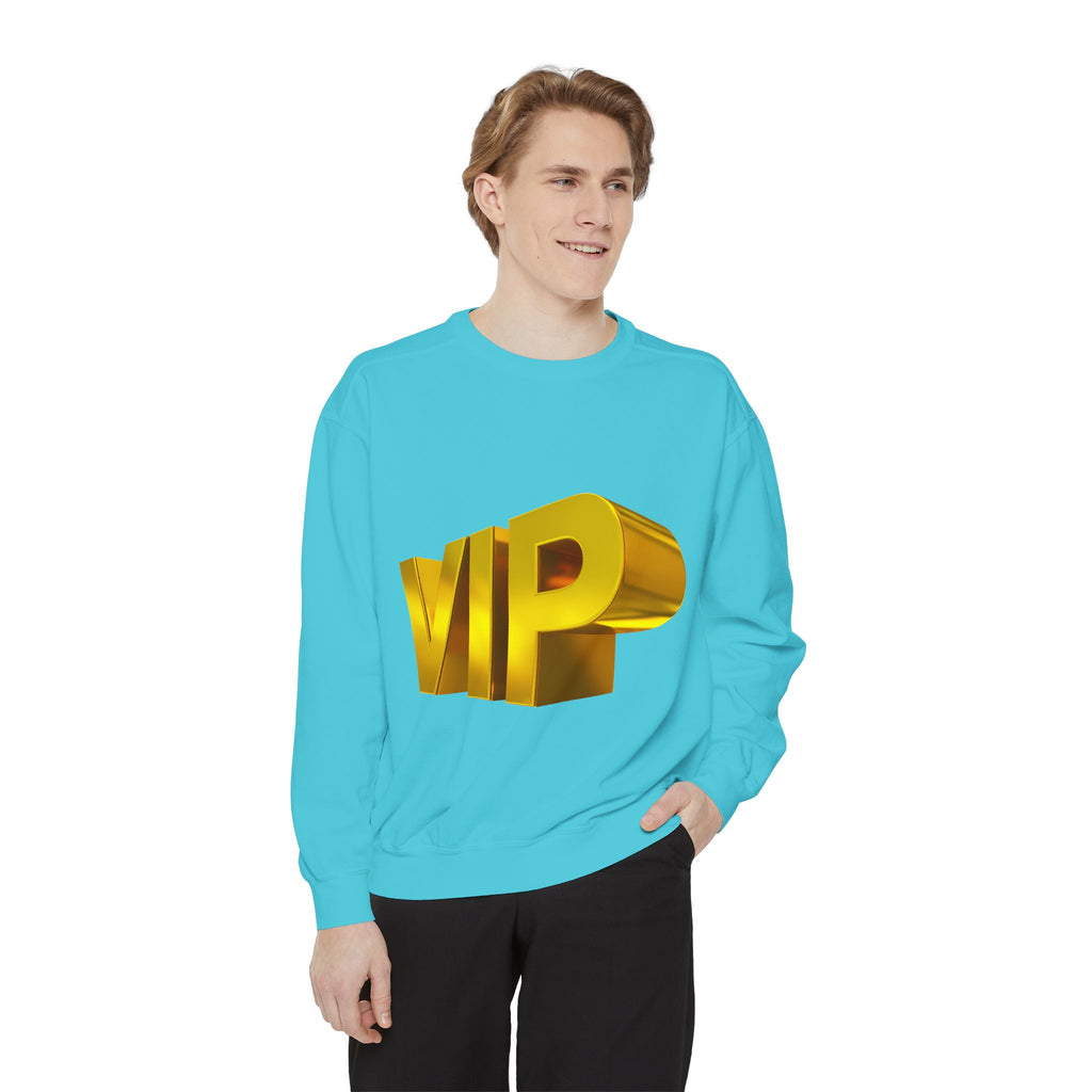 VIP Gold 3D Sweatshirt – Premium Statement Crewneck