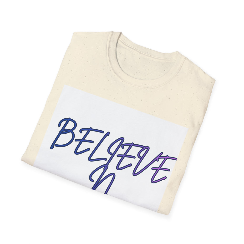 Unisex Softstyle T-Shirt- Believe N Yuself