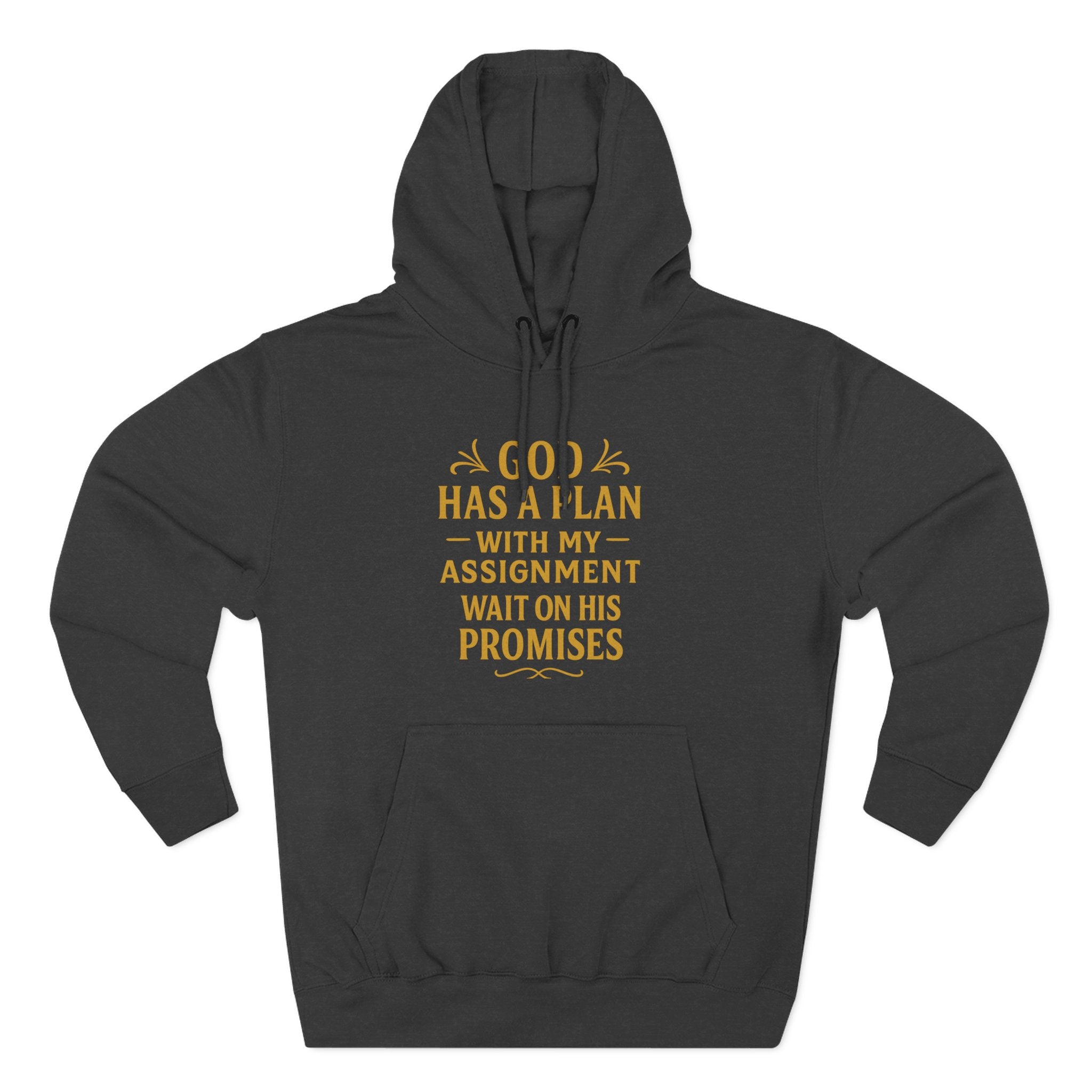 God Has A Plan Hoodie - Christian Inspirational Faith Motivational Pullover