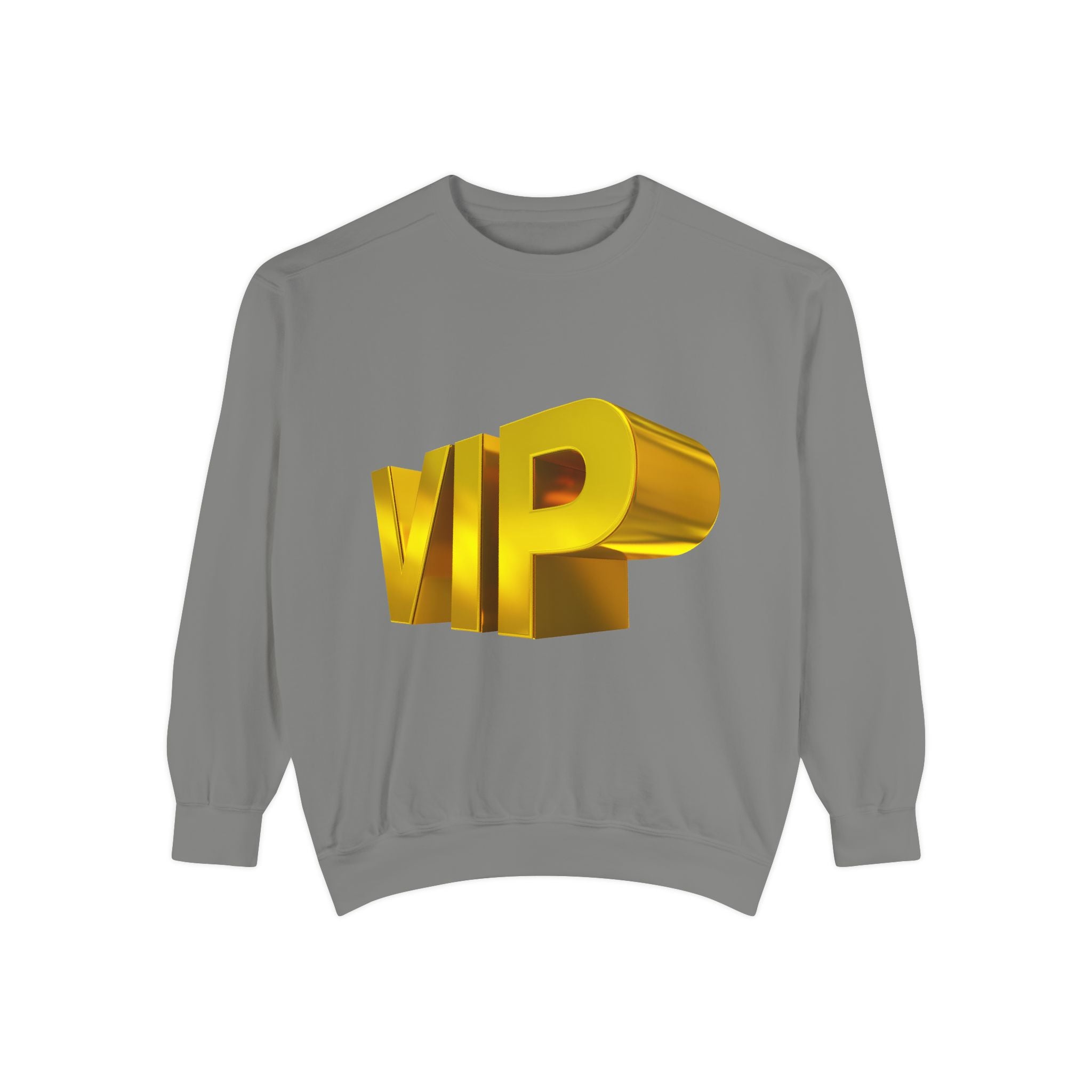 VIP Gold 3D Sweatshirt – Premium Statement Crewneck