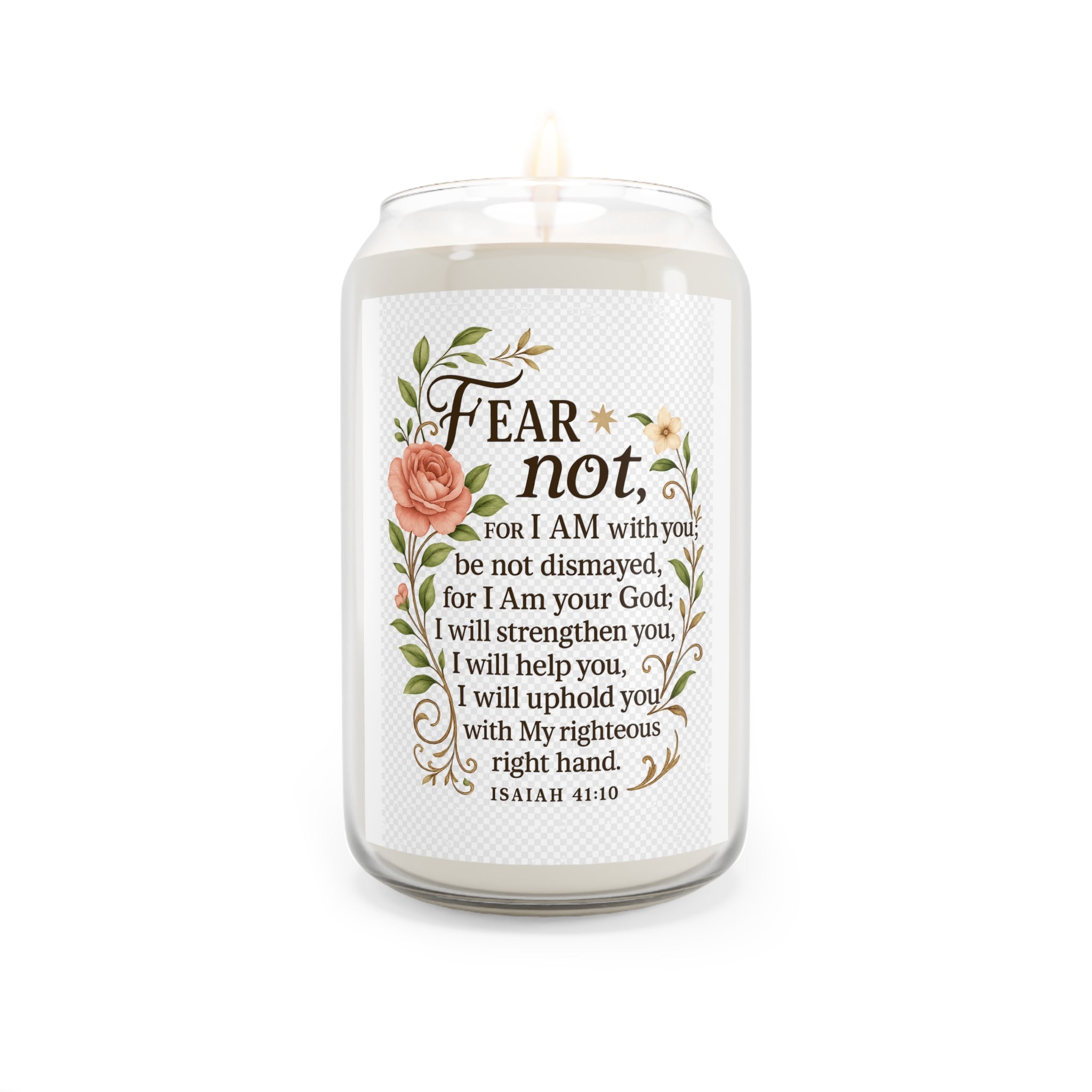 Soy Candle — "I Protect My Atmosphere" Scented 13.75oz (Funny Self-Care Gift)