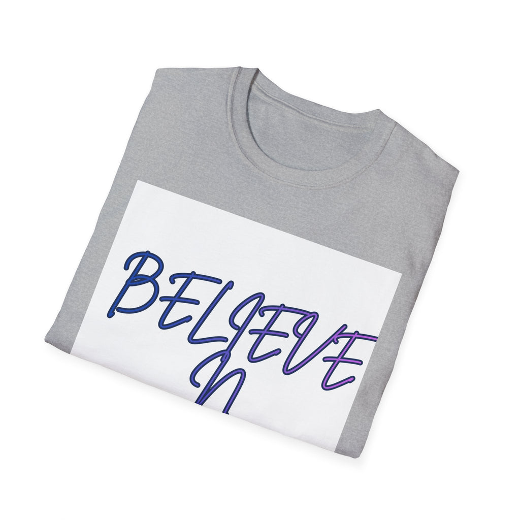 Unisex Softstyle T-Shirt- Believe N Yuself
