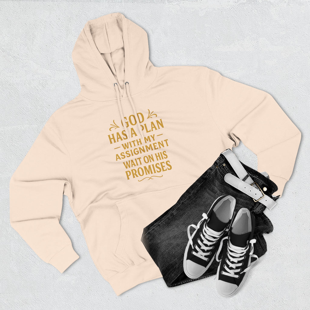 God Has A Plan Hoodie - Christian Inspirational Faith Motivational Pullover