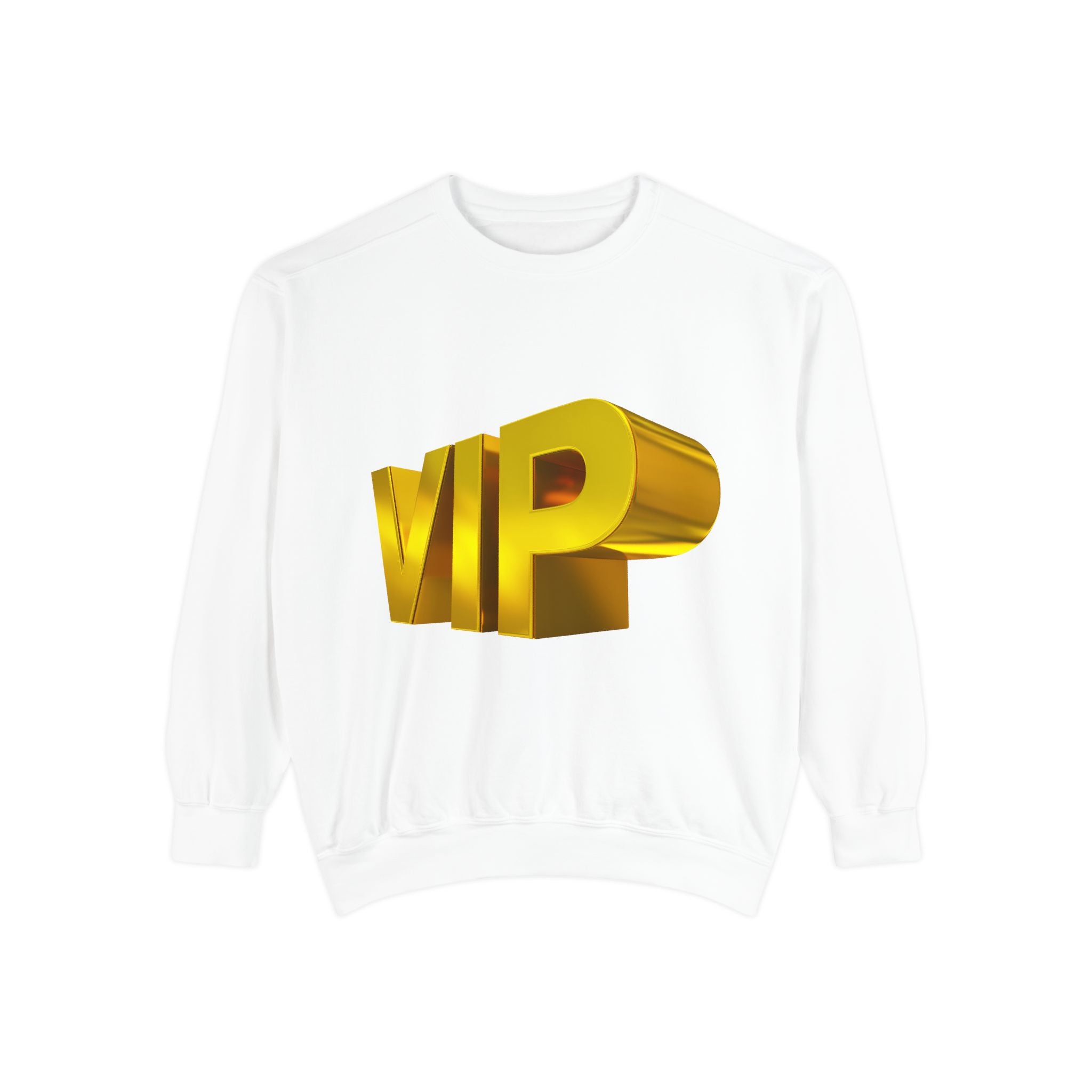 VIP Gold 3D Sweatshirt – Premium Statement Crewneck