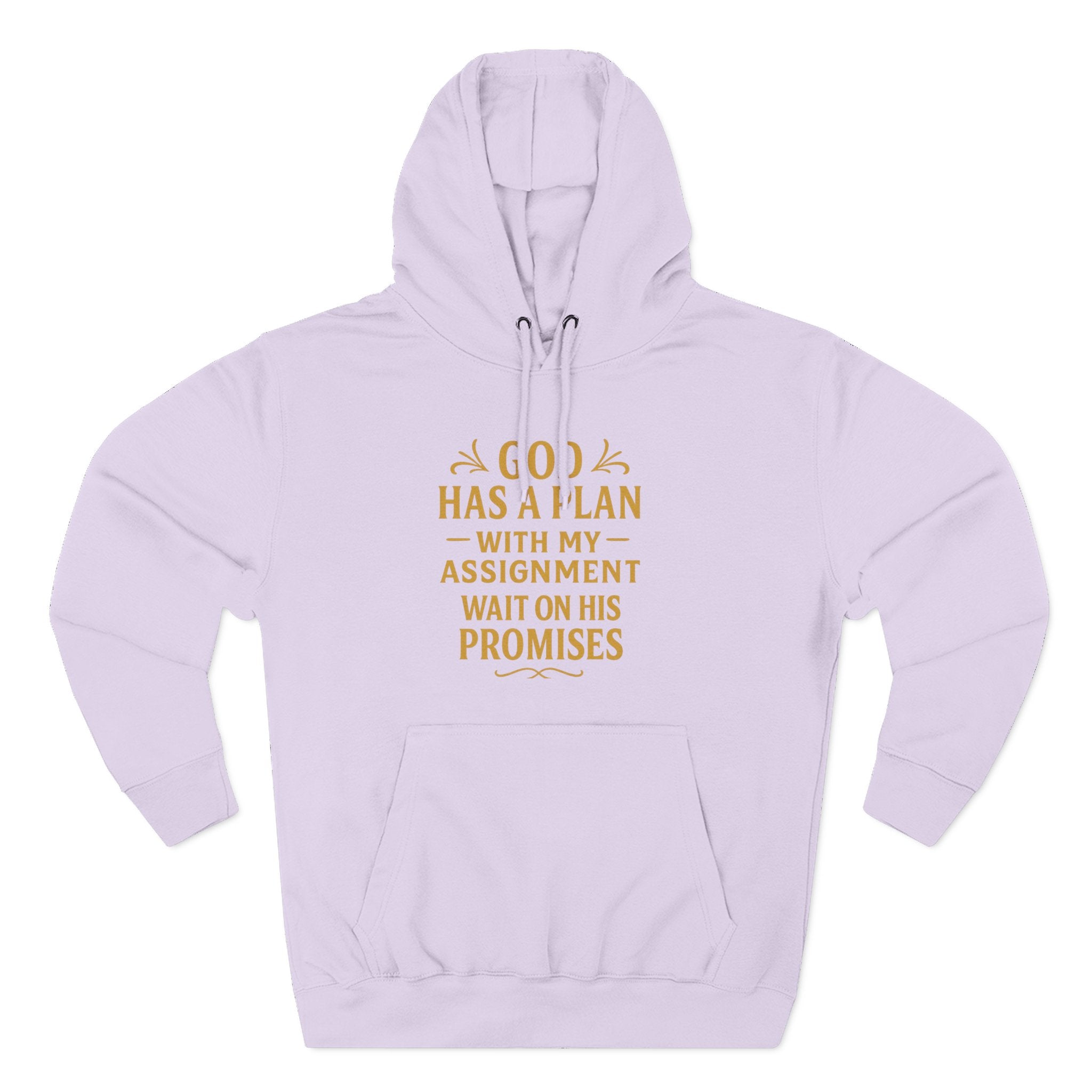 God Has A Plan Hoodie - Christian Inspirational Faith Motivational Pullover